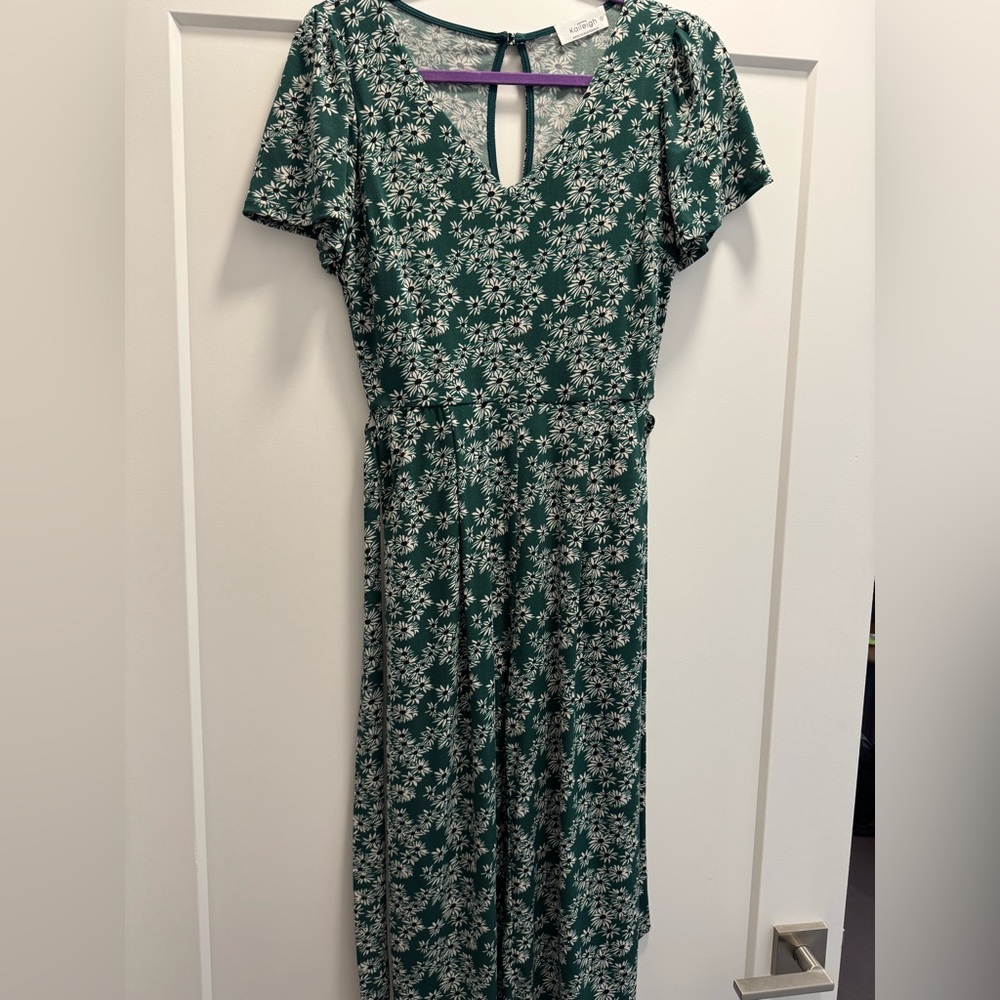 Floral Green jumpsuit